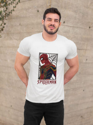 Spider Iron Suit T-Shirt – Stark Tech Style Marvel Tee