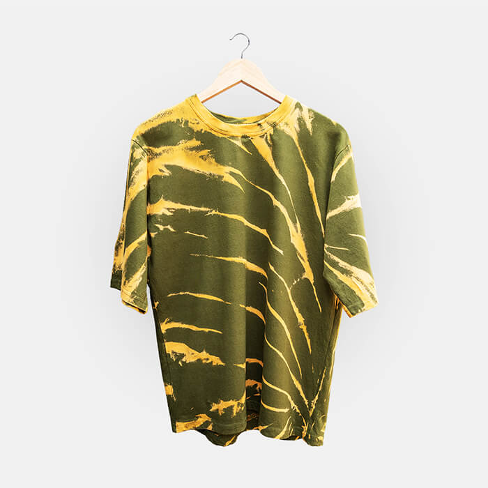 Army Green Tie-Dye T-Shirt