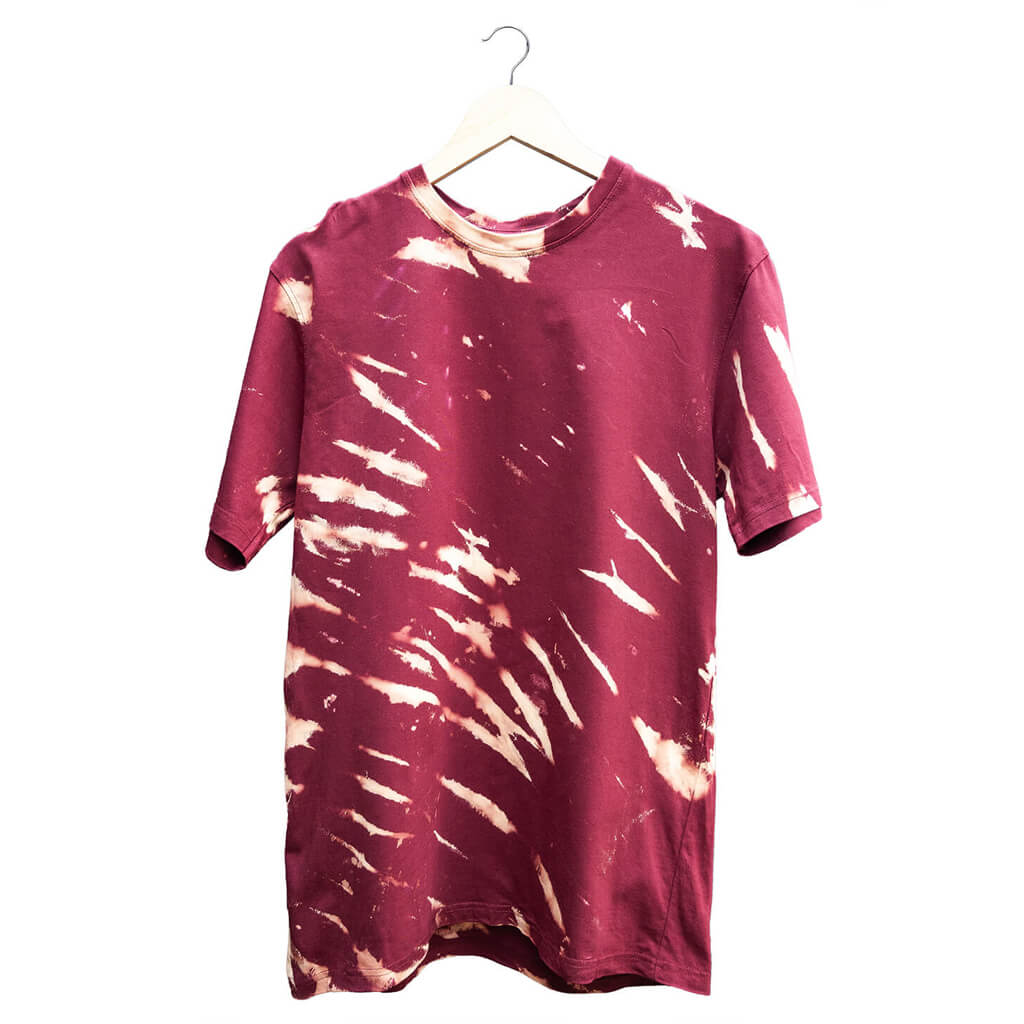 Red and Yellow Tie-Dye T-Shirt