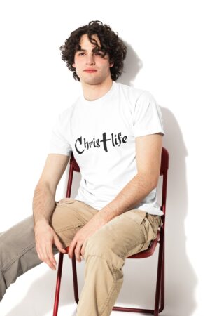 100% Cotton Christ Life Christian Quote T-Shirt