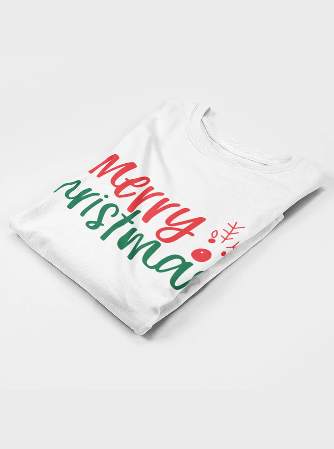 100% Cotton Merry Christmas Printed T-Shirt for Men - FlyyDok 100% Cotton Merry Christmas Printed T-Shirt for Men - Image 3