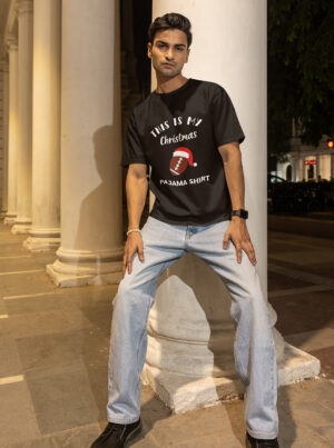 This Is My Christmas Pajama Shirt – Men’s Christmas Graphic T-Shirt