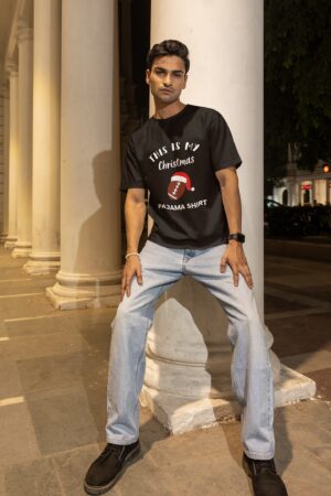 This Is My Christmas Pajama Shirt – Men’s Christmas Graphic T-Shirt